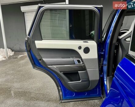 Синій Ленд Ровер Range Rover Sport, об'ємом двигуна 5 л та пробігом 99 тис. км за 59900 $, фото 47 на Automoto.ua