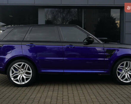 Синій Ленд Ровер Range Rover Sport, об'ємом двигуна 5 л та пробігом 97 тис. км за 50900 $, фото 3 на Automoto.ua