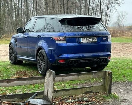 Синій Ленд Ровер Range Rover Sport, об'ємом двигуна 5 л та пробігом 147 тис. км за 37000 $, фото 2 на Automoto.ua