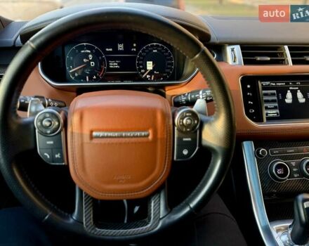 Синій Ленд Ровер Range Rover Sport, об'ємом двигуна 5 л та пробігом 85 тис. км за 51000 $, фото 30 на Automoto.ua