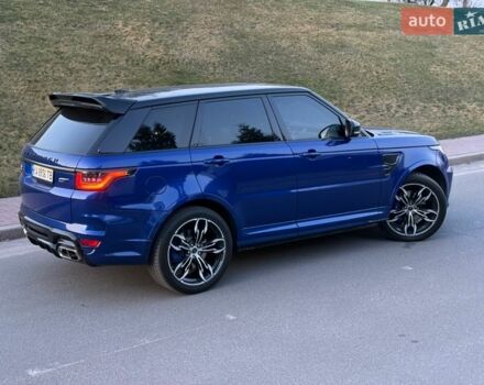 Синий Ленд Ровер Рендж Ровер Спорт, объемом двигателя 5 л и пробегом 159 тыс. км за 47000 $, фото 2 на Automoto.ua