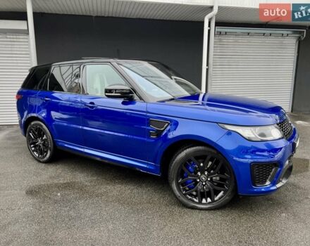 Синій Ленд Ровер Range Rover Sport, об'ємом двигуна 5 л та пробігом 99 тис. км за 59900 $, фото 16 на Automoto.ua