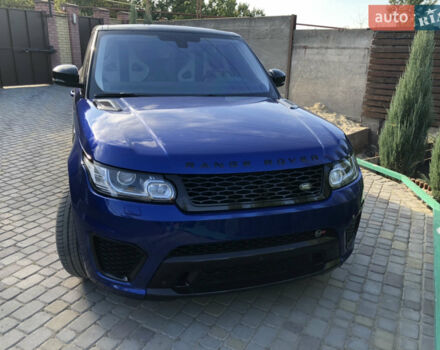 Синій Ленд Ровер Range Rover Sport, об'ємом двигуна 5 л та пробігом 147 тис. км за 37000 $, фото 5 на Automoto.ua