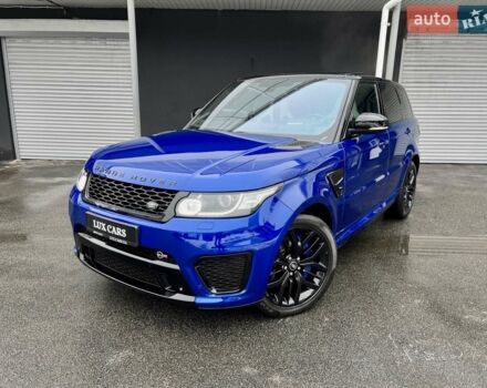 Синій Ленд Ровер Range Rover Sport, об'ємом двигуна 5 л та пробігом 99 тис. км за 59900 $, фото 13 на Automoto.ua