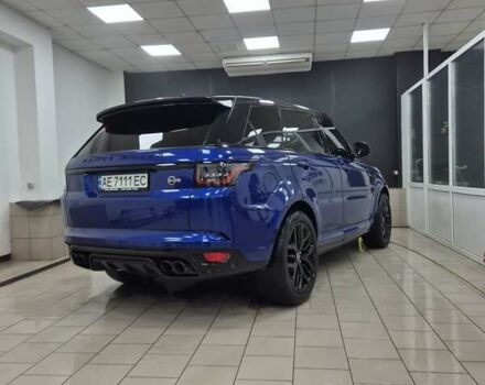 Синій Ленд Ровер Range Rover Sport, об'ємом двигуна 5 л та пробігом 128 тис. км за 47000 $, фото 3 на Automoto.ua
