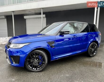 Синій Ленд Ровер Range Rover Sport, об'ємом двигуна 5 л та пробігом 97 тис. км за 59900 $, фото 5 на Automoto.ua