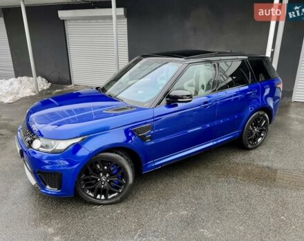 Синій Ленд Ровер Range Rover Sport, об'ємом двигуна 5 л та пробігом 99 тис. км за 59900 $, фото 5 на Automoto.ua