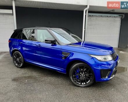 Синій Ленд Ровер Range Rover Sport, об'ємом двигуна 5 л та пробігом 99 тис. км за 59900 $, фото 18 на Automoto.ua