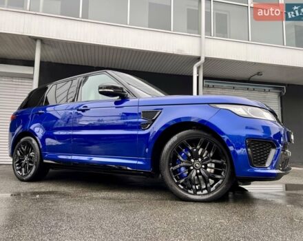 Синій Ленд Ровер Range Rover Sport, об'ємом двигуна 5 л та пробігом 99 тис. км за 59900 $, фото 17 на Automoto.ua