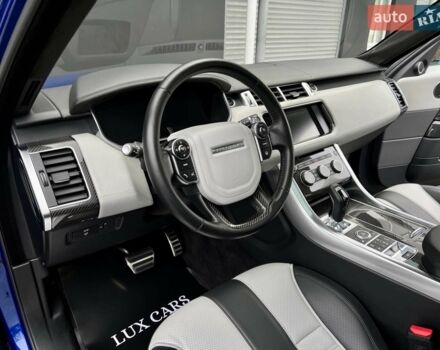 Синій Ленд Ровер Range Rover Sport, об'ємом двигуна 5 л та пробігом 99 тис. км за 59900 $, фото 54 на Automoto.ua