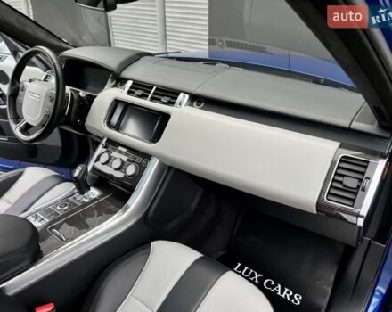 Синій Ленд Ровер Range Rover Sport, об'ємом двигуна 5 л та пробігом 97 тис. км за 59900 $, фото 56 на Automoto.ua