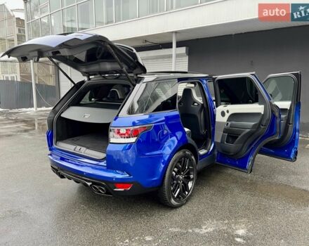 Синій Ленд Ровер Range Rover Sport, об'ємом двигуна 5 л та пробігом 99 тис. км за 59900 $, фото 51 на Automoto.ua