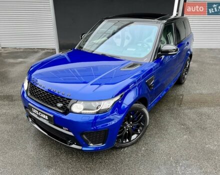 Синій Ленд Ровер Range Rover Sport, об'ємом двигуна 5 л та пробігом 99 тис. км за 59900 $, фото 10 на Automoto.ua