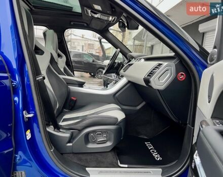 Синій Ленд Ровер Range Rover Sport, об'ємом двигуна 5 л та пробігом 99 тис. км за 59900 $, фото 65 на Automoto.ua