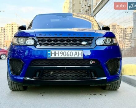 Синій Ленд Ровер Range Rover Sport, об'ємом двигуна 5 л та пробігом 85 тис. км за 51000 $, фото 7 на Automoto.ua