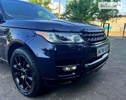 Синій Ленд Ровер Range Rover Sport, об'ємом двигуна 3 л та пробігом 108 тис. км за 34500 $, фото 1 на Automoto.ua