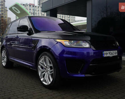 Синій Ленд Ровер Range Rover Sport, об'ємом двигуна 5 л та пробігом 89 тис. км за 57500 $, фото 2 на Automoto.ua