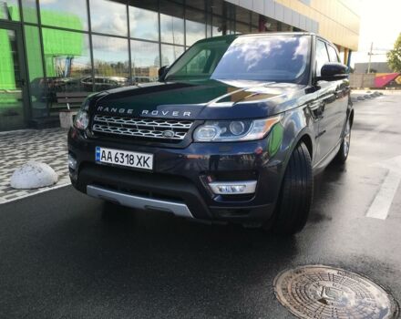 Синій Ленд Ровер Range Rover Sport, об'ємом двигуна 3 л та пробігом 58 тис. км за 43000 $, фото 16 на Automoto.ua