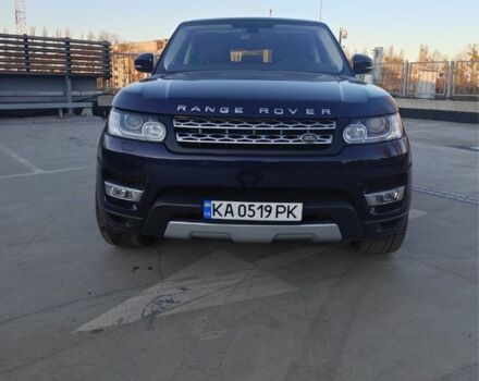 Синий Ленд Ровер Рендж Ровер Спорт, объемом двигателя 3 л и пробегом 117 тыс. км за 30000 $, фото 1 на Automoto.ua