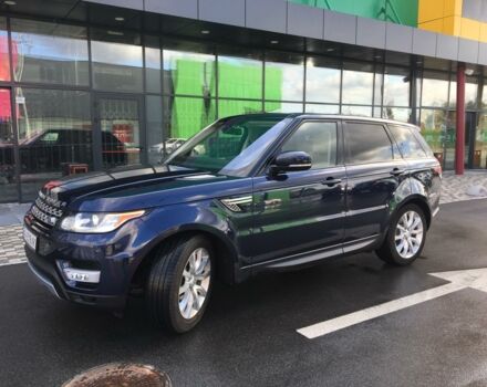 Синій Ленд Ровер Range Rover Sport, об'ємом двигуна 3 л та пробігом 58 тис. км за 43000 $, фото 6 на Automoto.ua