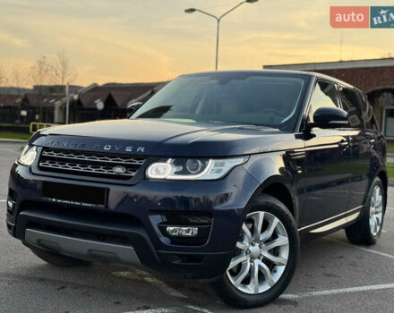 Синий Ленд Ровер Рендж Ровер Спорт, объемом двигателя 2.99 л и пробегом 199 тыс. км за 26500 $, фото 2 на Automoto.ua
