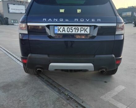 Синий Ленд Ровер Рендж Ровер Спорт, объемом двигателя 3 л и пробегом 117 тыс. км за 30000 $, фото 3 на Automoto.ua