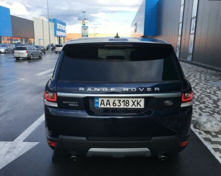 Синій Ленд Ровер Range Rover Sport, об'ємом двигуна 3 л та пробігом 58 тис. км за 43000 $, фото 9 на Automoto.ua