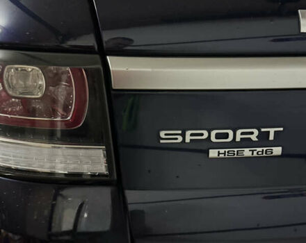 Синий Ленд Ровер Рендж Ровер Спорт, объемом двигателя 2.99 л и пробегом 167 тыс. км за 29000 $, фото 1 на Automoto.ua