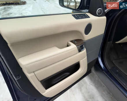 Синий Ленд Ровер Рендж Ровер Спорт, объемом двигателя 2.99 л и пробегом 199 тыс. км за 23500 $, фото 17 на Automoto.ua