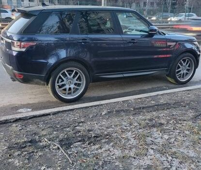 Синій Ленд Ровер Range Rover Sport, об'ємом двигуна 3 л та пробігом 116 тис. км за 30000 $, фото 3 на Automoto.ua