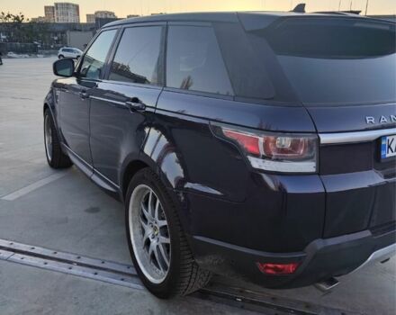 Синий Ленд Ровер Рендж Ровер Спорт, объемом двигателя 3 л и пробегом 117 тыс. км за 30000 $, фото 4 на Automoto.ua