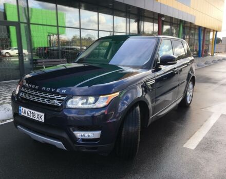 Синій Ленд Ровер Range Rover Sport, об'ємом двигуна 3 л та пробігом 58 тис. км за 43000 $, фото 4 на Automoto.ua