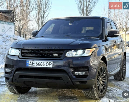 Синий Ленд Ровер Рендж Ровер Спорт, объемом двигателя 2.99 л и пробегом 229 тыс. км за 26999 $, фото 1 на Automoto.ua