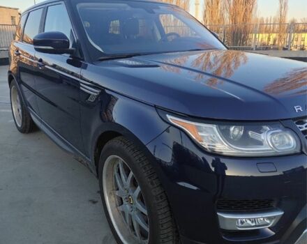 Синий Ленд Ровер Рендж Ровер Спорт, объемом двигателя 3 л и пробегом 117 тыс. км за 30000 $, фото 2 на Automoto.ua