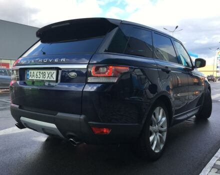 Синій Ленд Ровер Range Rover Sport, об'ємом двигуна 3 л та пробігом 58 тис. км за 43000 $, фото 12 на Automoto.ua