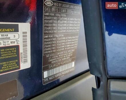Синий Ленд Ровер Рендж Ровер Спорт, объемом двигателя 3 л и пробегом 55 тыс. км за 5100 $, фото 12 на Automoto.ua