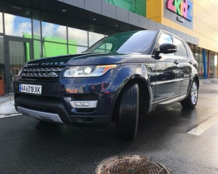 Синій Ленд Ровер Range Rover Sport, об'ємом двигуна 3 л та пробігом 58 тис. км за 43000 $, фото 5 на Automoto.ua