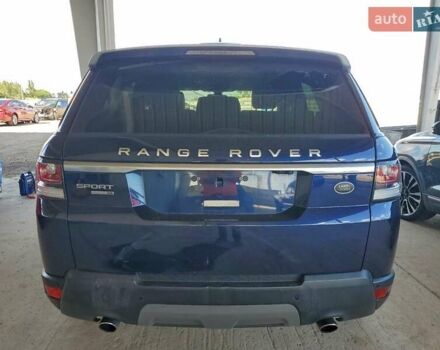 Синий Ленд Ровер Рендж Ровер Спорт, объемом двигателя 3 л и пробегом 55 тыс. км за 5100 $, фото 5 на Automoto.ua