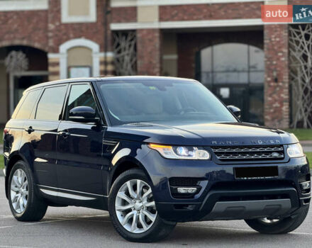 Синий Ленд Ровер Рендж Ровер Спорт, объемом двигателя 2.99 л и пробегом 199 тыс. км за 26500 $, фото 7 на Automoto.ua