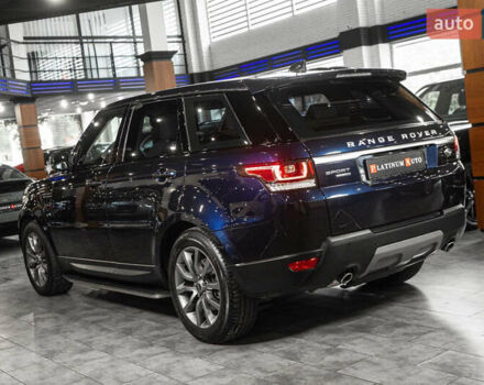 Синий Ленд Ровер Рендж Ровер Спорт, объемом двигателя 2.99 л и пробегом 117 тыс. км за 34500 $, фото 16 на Automoto.ua