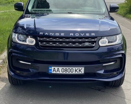 Синій Ленд Ровер Range Rover Sport, об'ємом двигуна 3 л та пробігом 170 тис. км за 30000 $, фото 16 на Automoto.ua