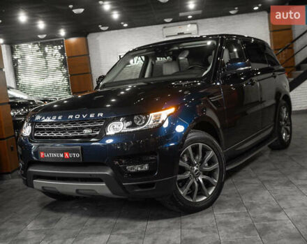 Синий Ленд Ровер Рендж Ровер Спорт, объемом двигателя 2.99 л и пробегом 117 тыс. км за 34500 $, фото 19 на Automoto.ua