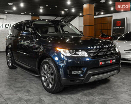 Синий Ленд Ровер Рендж Ровер Спорт, объемом двигателя 2.99 л и пробегом 117 тыс. км за 34500 $, фото 5 на Automoto.ua