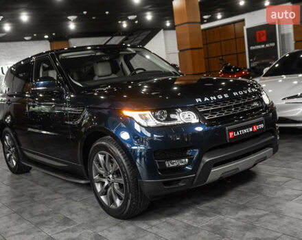 Синий Ленд Ровер Рендж Ровер Спорт, объемом двигателя 2.99 л и пробегом 117 тыс. км за 34500 $, фото 6 на Automoto.ua