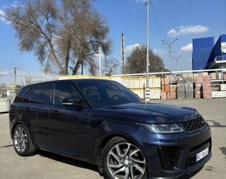 Синий Ленд Ровер Рендж Ровер Спорт, объемом двигателя 3 л и пробегом 154 тыс. км за 35999 $, фото 1 на Automoto.ua