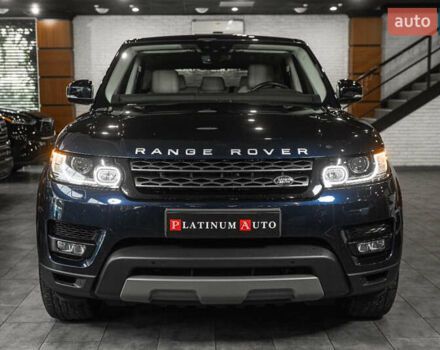 Синий Ленд Ровер Рендж Ровер Спорт, объемом двигателя 2.99 л и пробегом 117 тыс. км за 34500 $, фото 1 на Automoto.ua