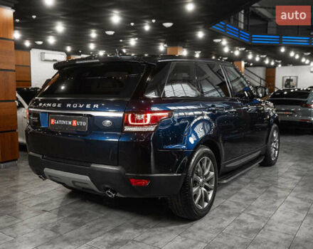 Ленд Ровер Рендж Ровер Спорт 2017 в Одессе на Automoto.ua Синий Ленд Ровер Рендж Ровер Спорт, объемом двигателя 2.99 л и пробегом 117 тыс. км за 35900 $, фото 9 на Automoto.ua