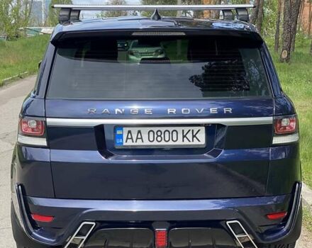 Синій Ленд Ровер Range Rover Sport, об'ємом двигуна 3 л та пробігом 155 тис. км за 38000 $, фото 11 на Automoto.ua