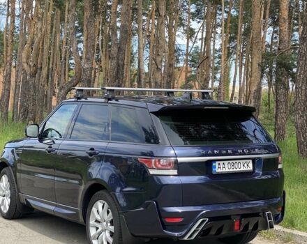 Синій Ленд Ровер Range Rover Sport, об'ємом двигуна 3 л та пробігом 170 тис. км за 30000 $, фото 12 на Automoto.ua