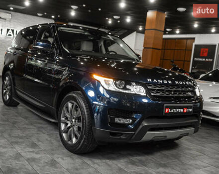 Синий Ленд Ровер Рендж Ровер Спорт, объемом двигателя 2.99 л и пробегом 117 тыс. км за 34500 $, фото 7 на Automoto.ua